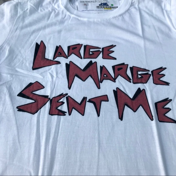 NWT Funny Unisex White T-shirt size small - Picture 2 of 3